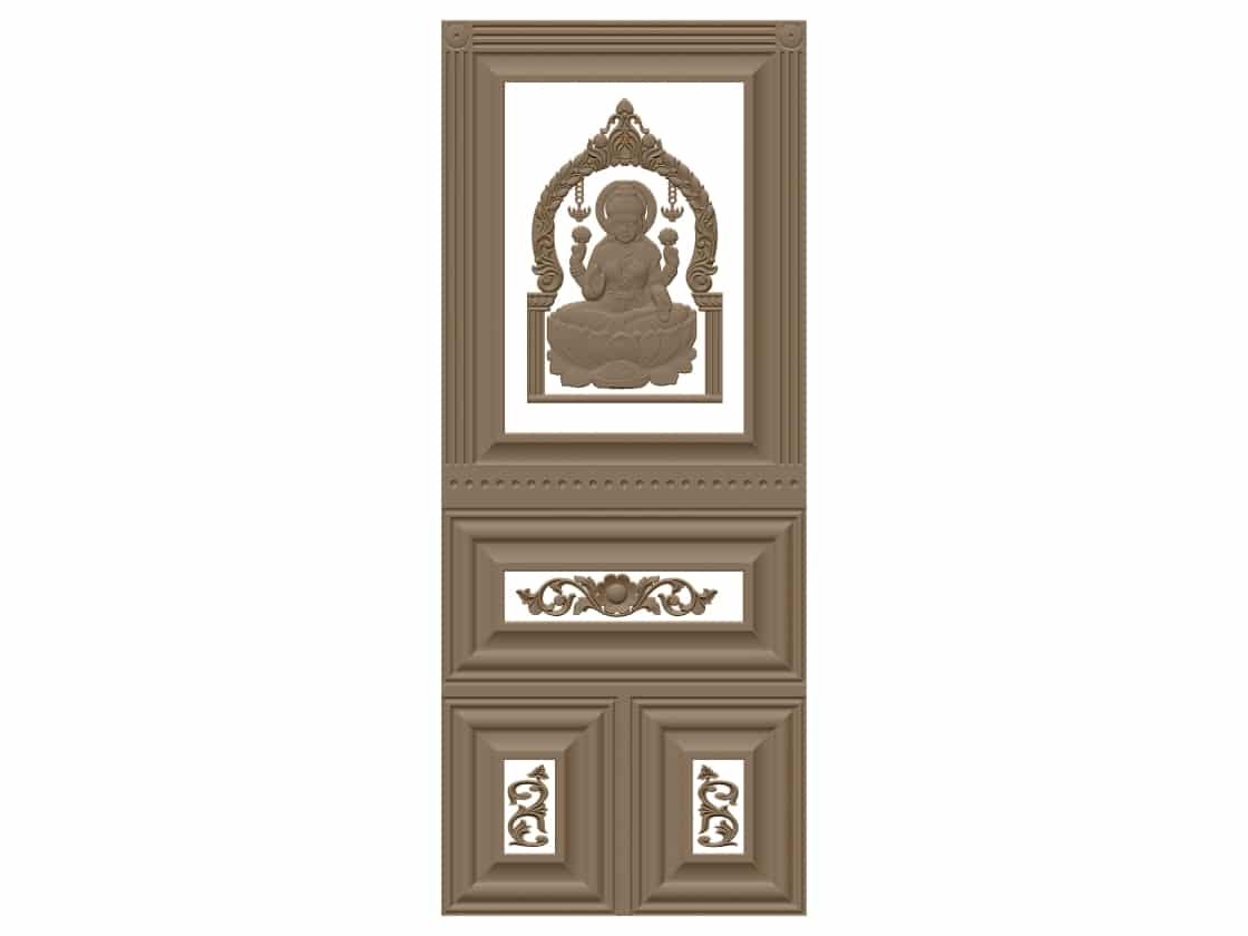 Door design 3D STL file Free Download A000625