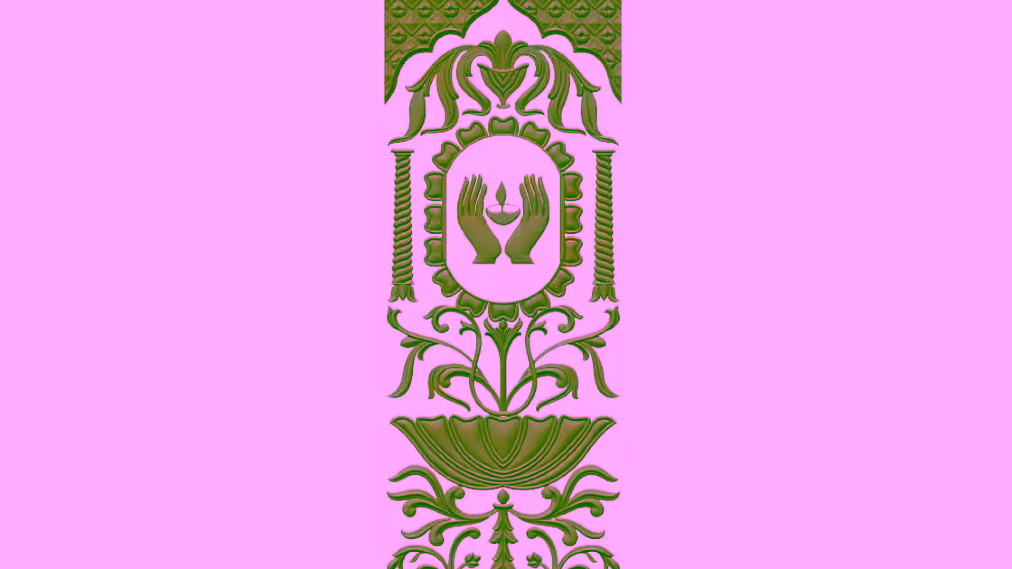 Door design 3D STL file Free Download A000626