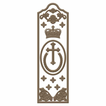 Door design for CNC engraving STL file Free Download A000612