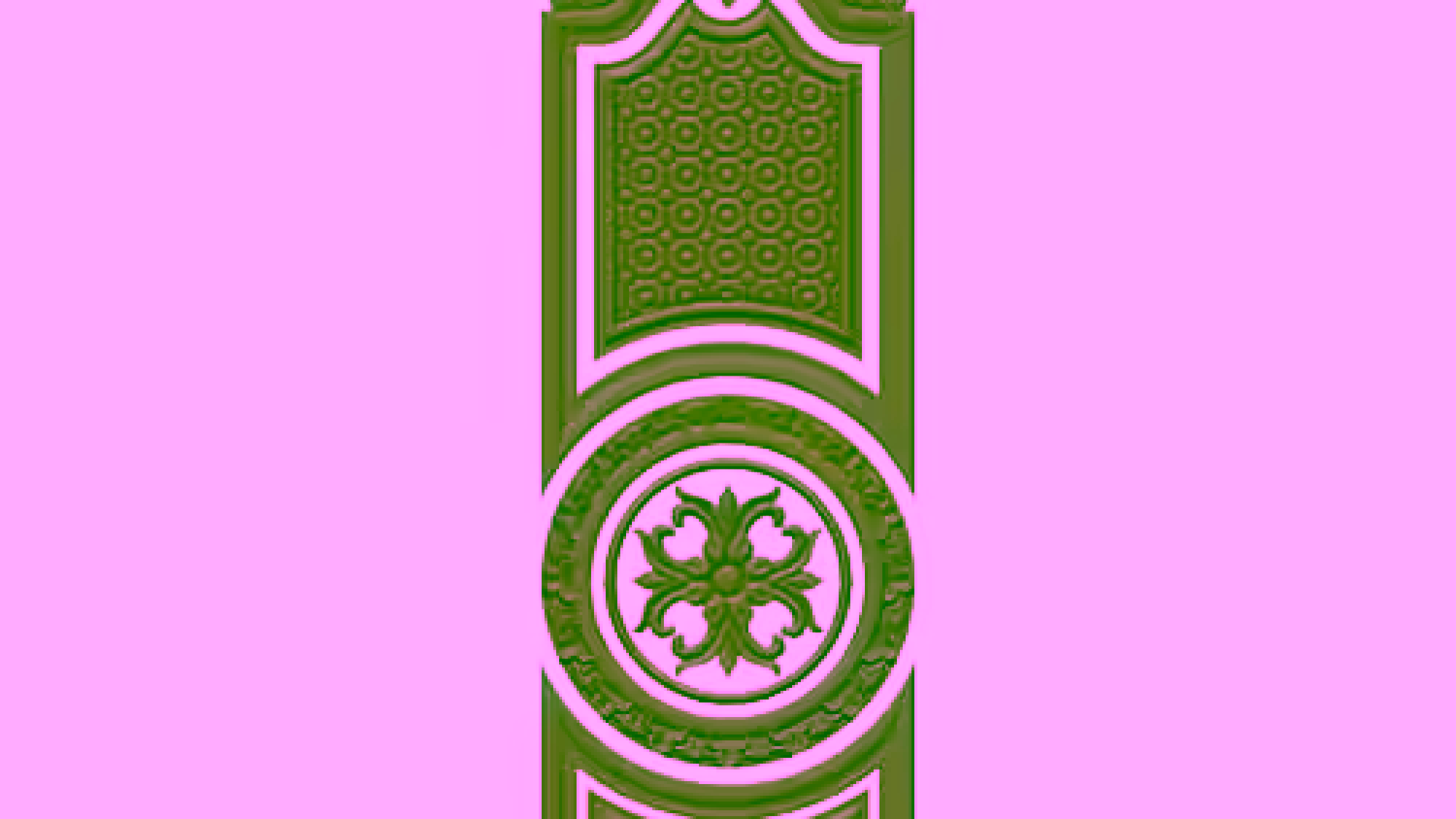 Door Frame Design Stl File Free Download A000601