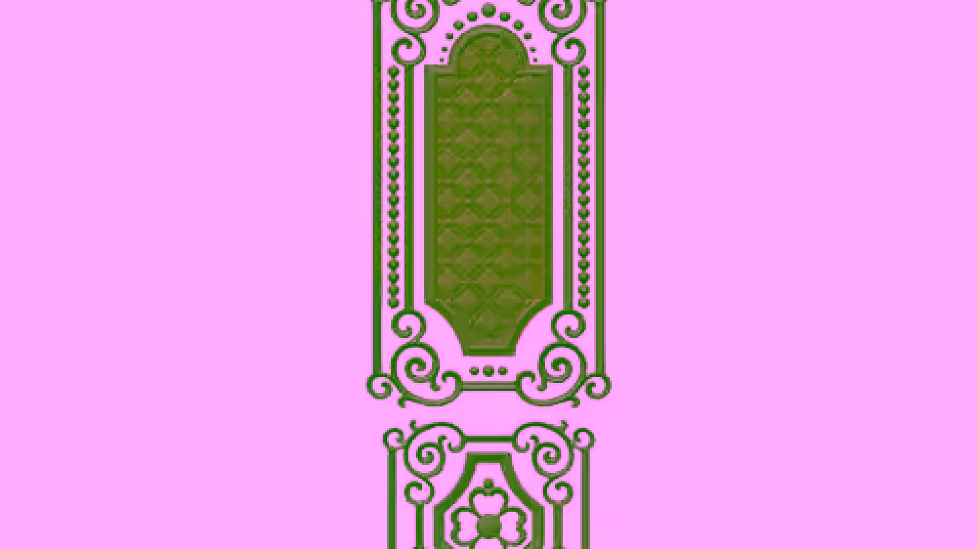Door Frame Design Stl File Free Download A000604