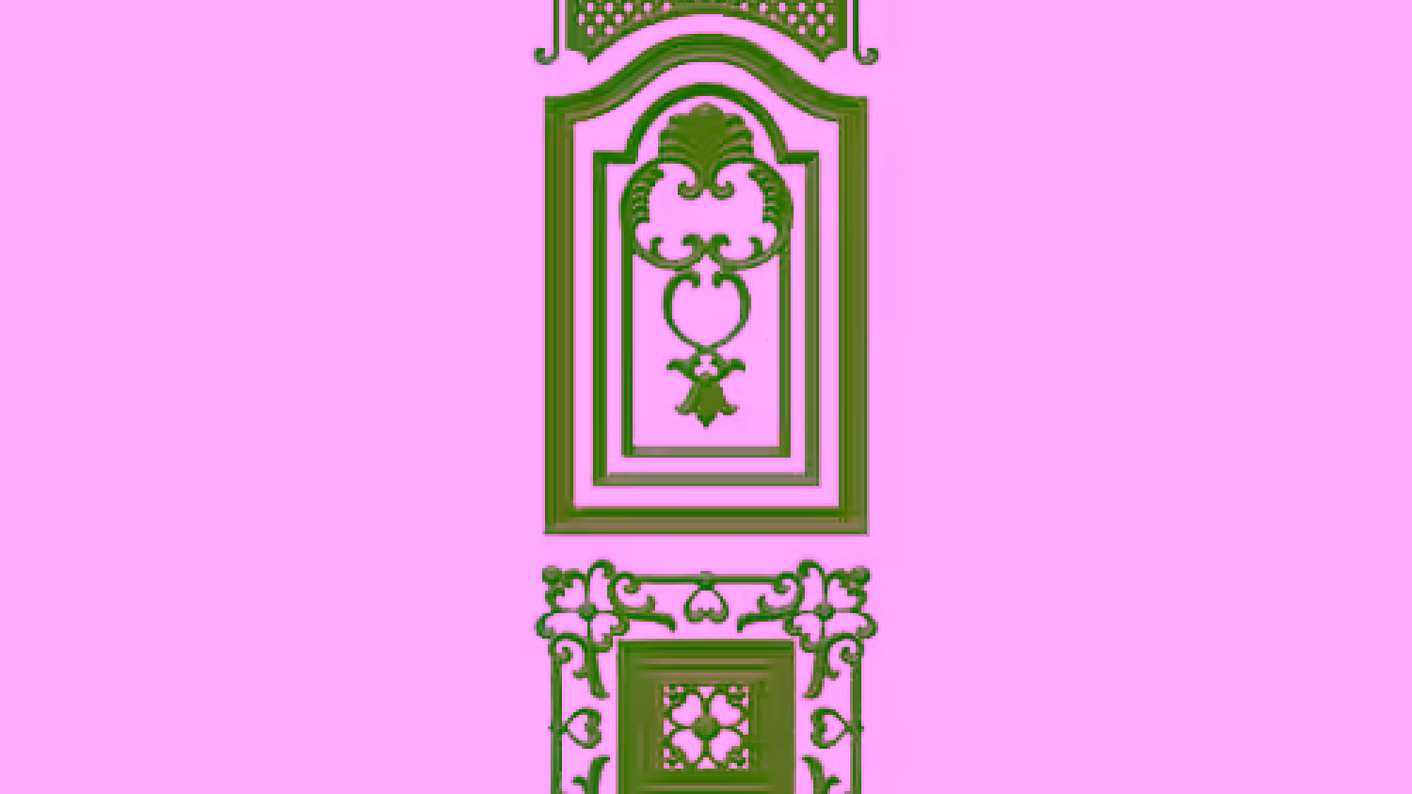 Door Frame Design Stl File Free Download A000605