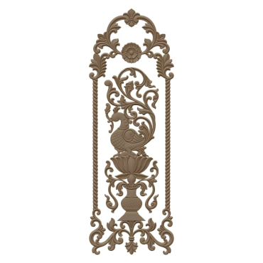Door frame design for CNC engraving STL file Free Download A000617