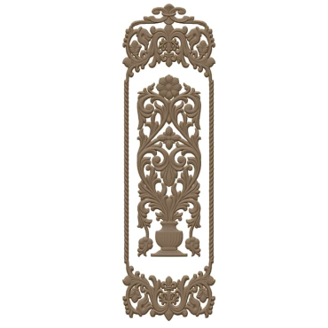 Door frame design for CNC engraving STL file Free Download A000619