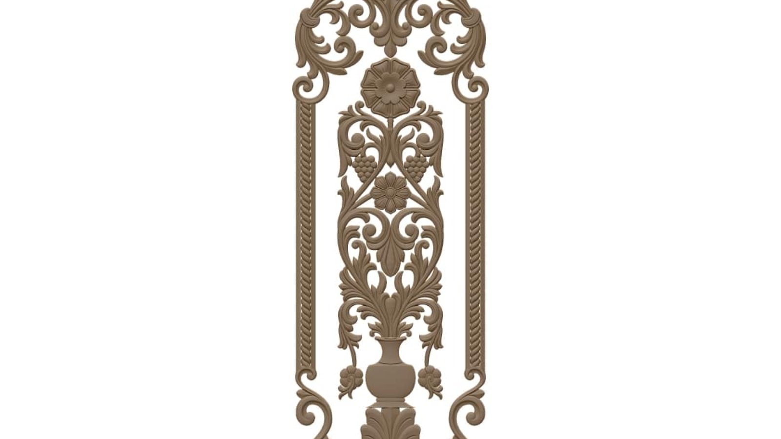 Door frame design for CNC engraving STL file Free Download A000620