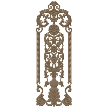 Door frame design for CNC engraving STL file Free Download A000620