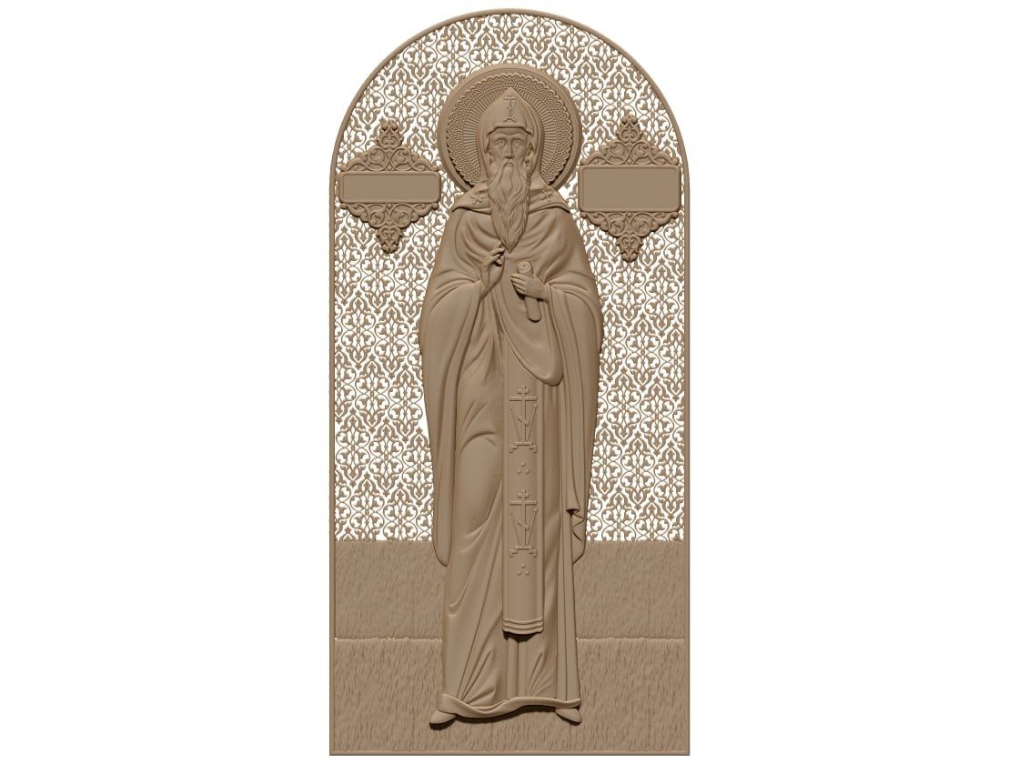 Icon of Saint 3D model STL file Free Download A000637