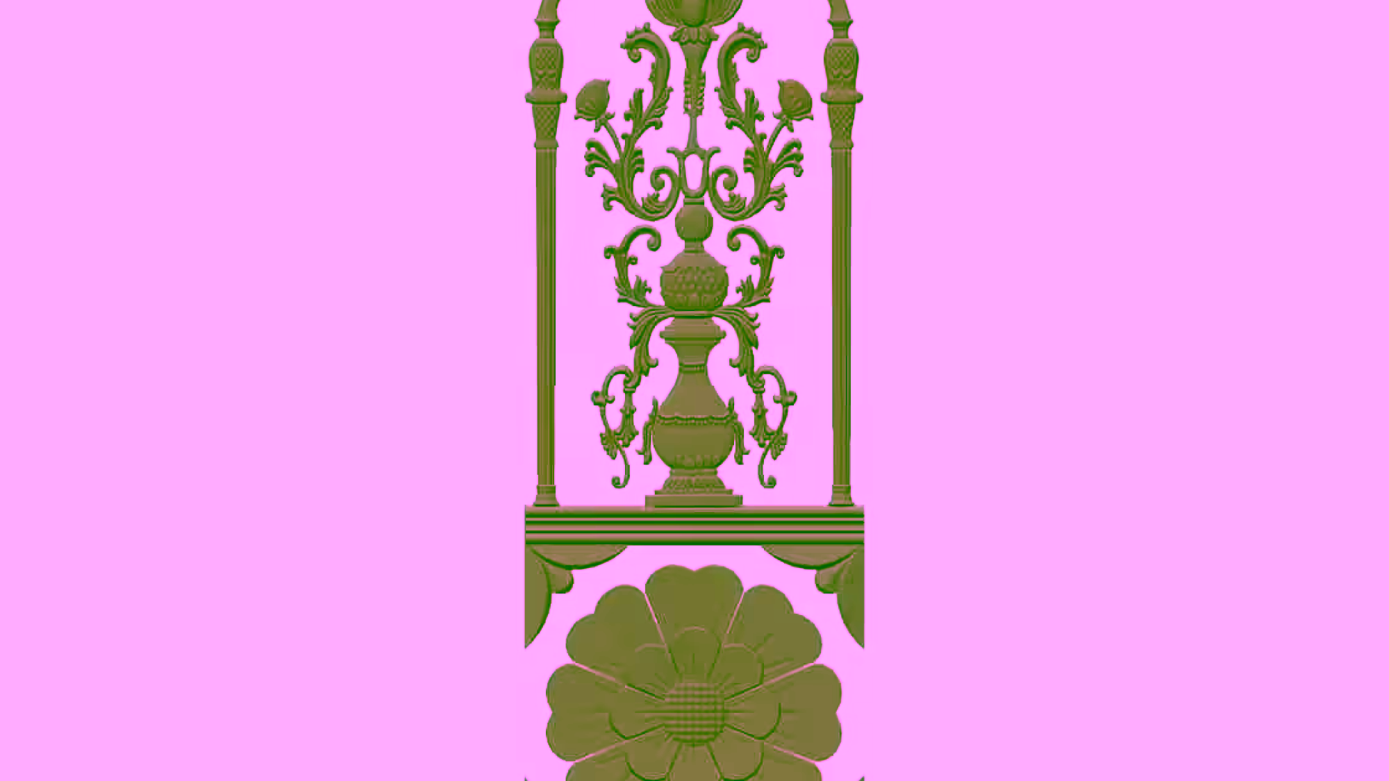 Welcome Door Design 3D STL file Free Download A000629