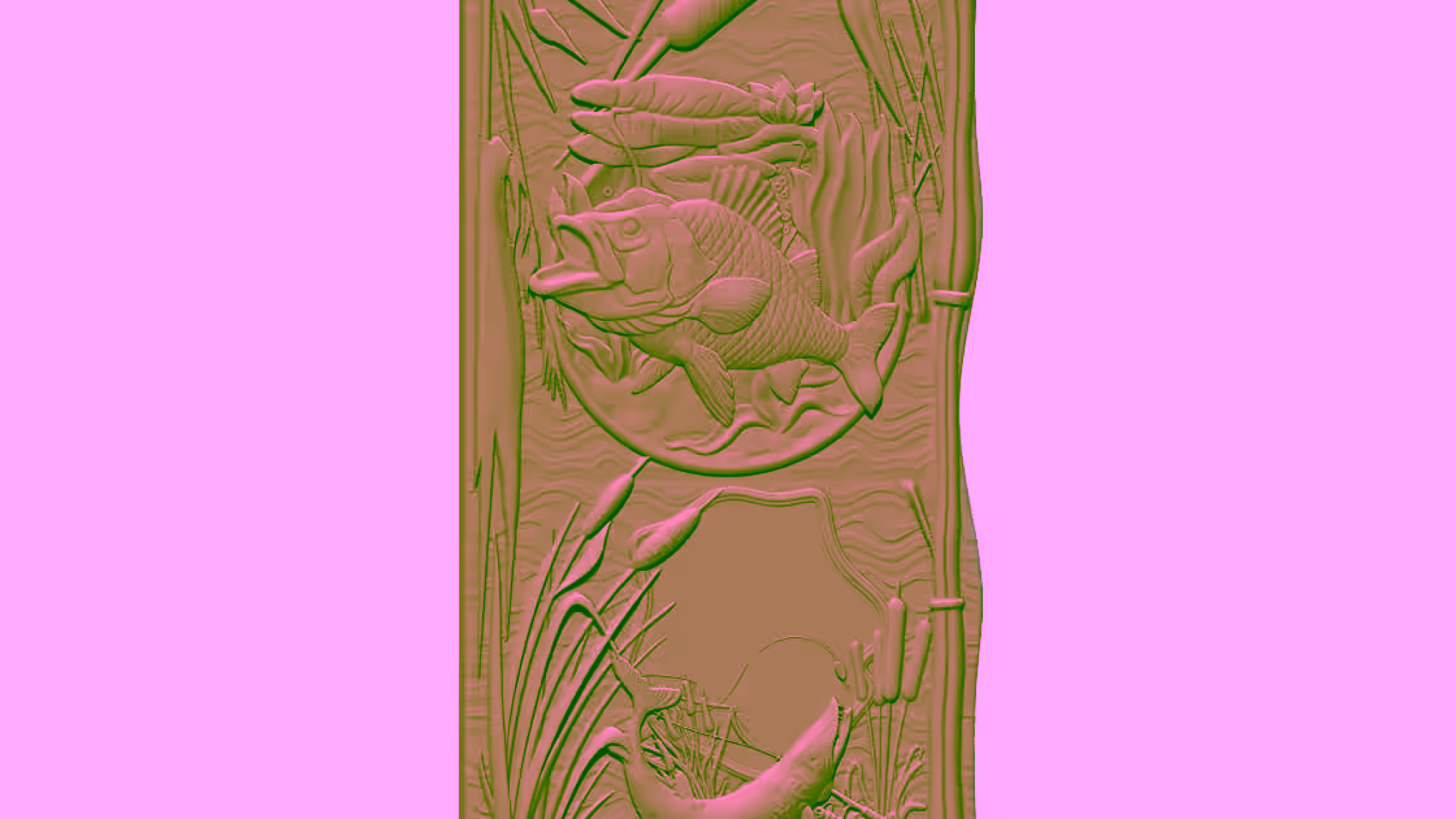 3D Art Painting STL file Free Download A000663