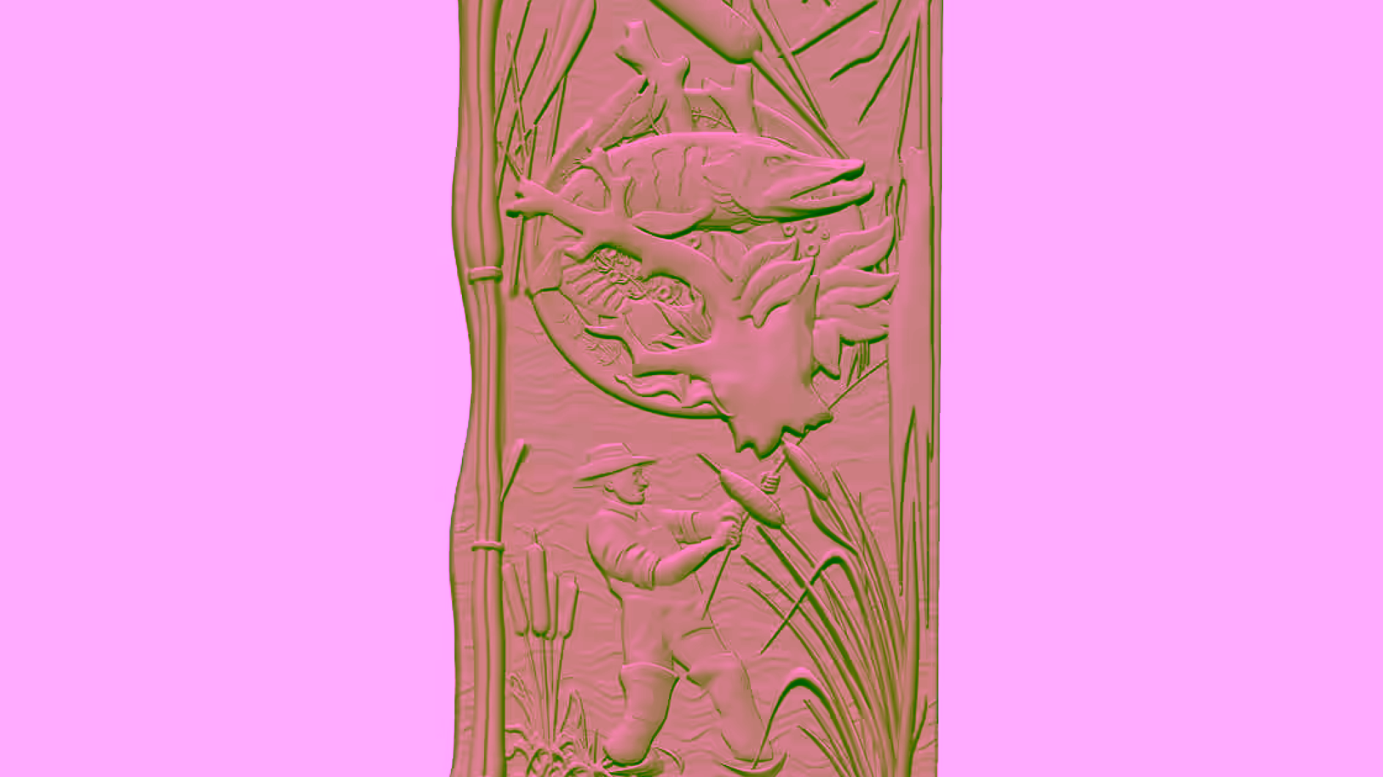 3D Art Painting STL file Free Download A000664