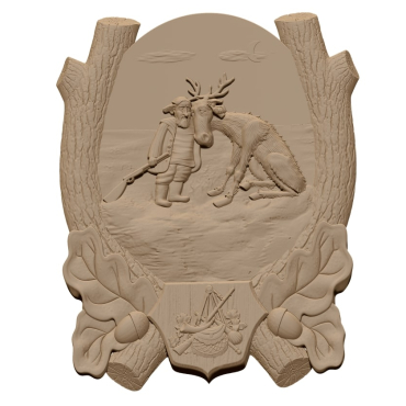 3D Art painting Design STL file Free Download A000654