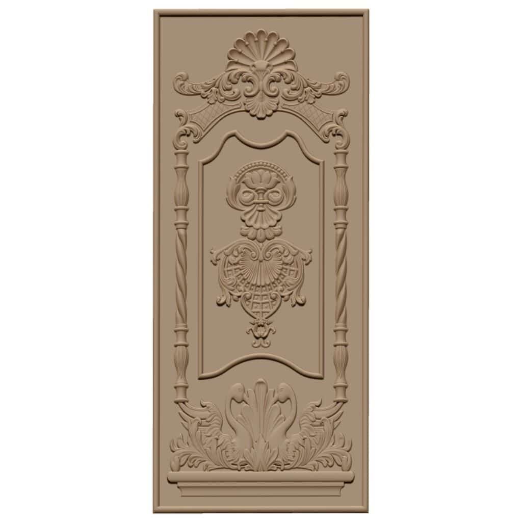 3D Door Design STL file Free Download A000654