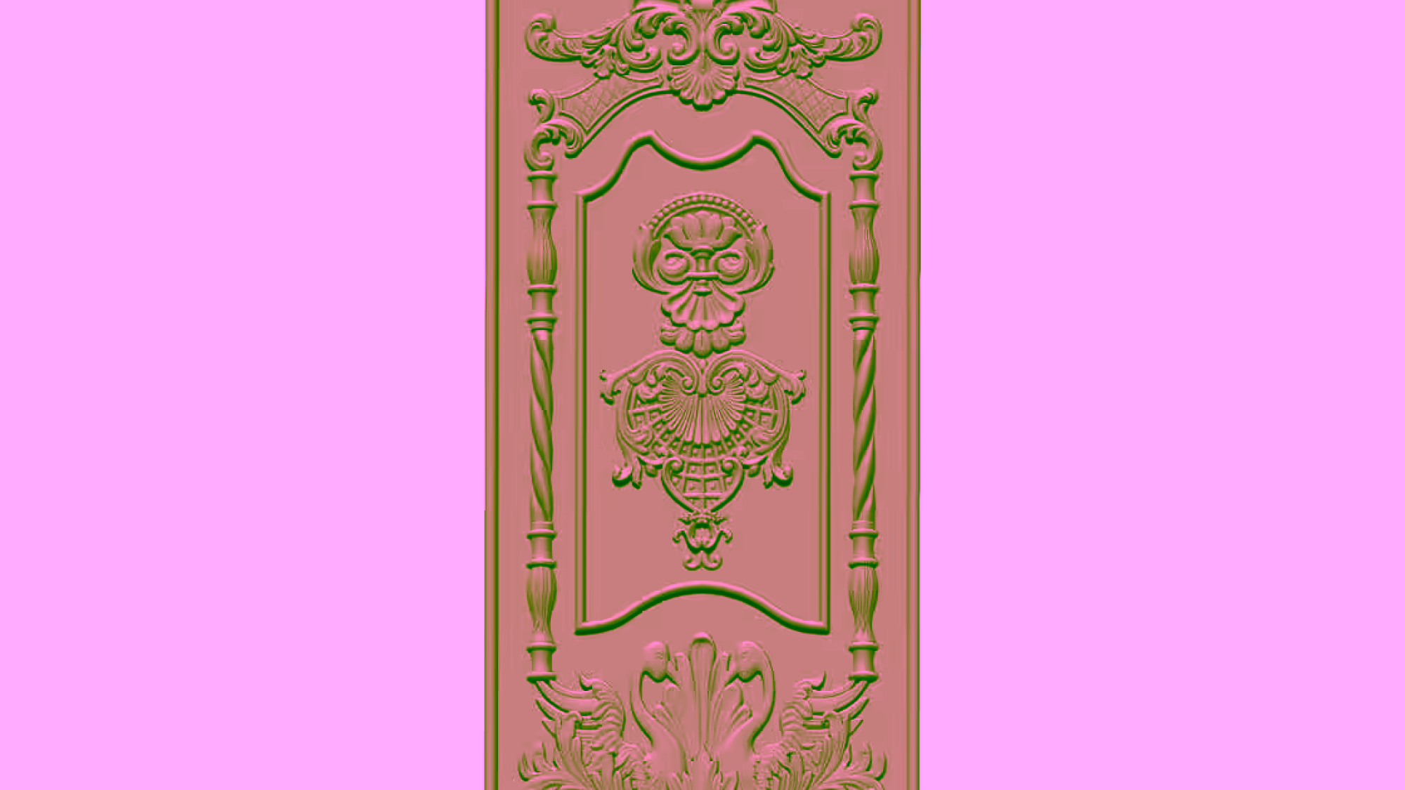 3D Door Design STL file Free Download A000654
