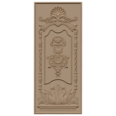 3D Door Design STL file Free Download A000654