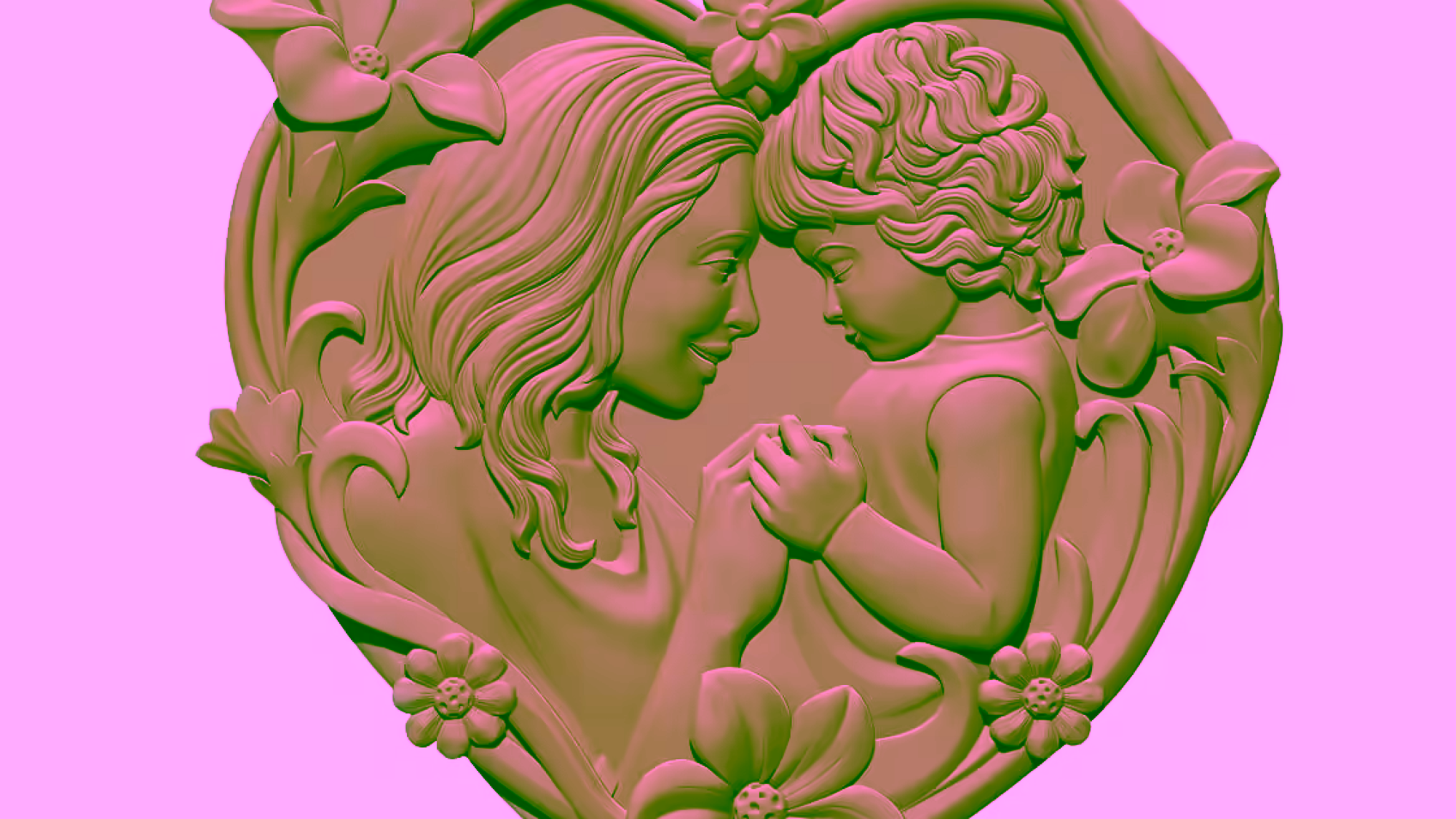 Baby 3D Model STL file Free Download A000649
