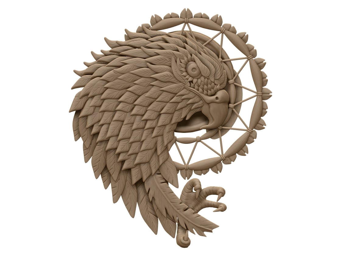 Bird 3D art STL file Free Download A000673