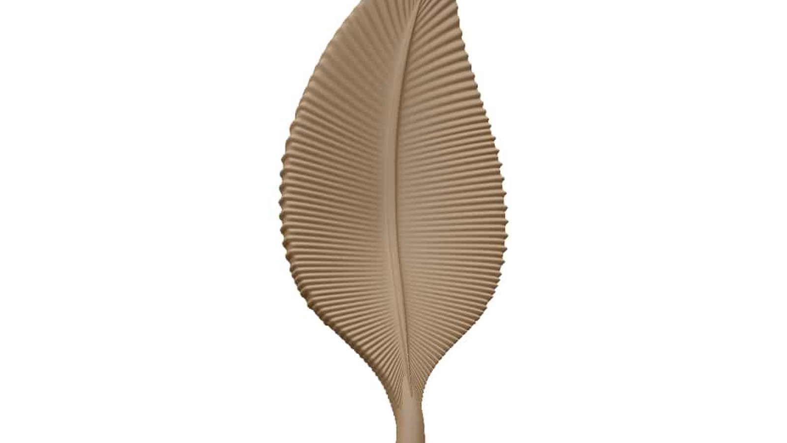 Single Leaf 3D Design STL file Free Download A000659