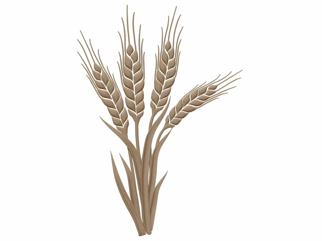 Wheat Plant STL file Free Download A000662