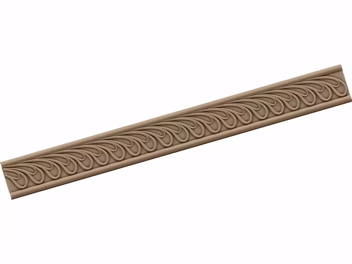 3D Border Design obj file free download A000693