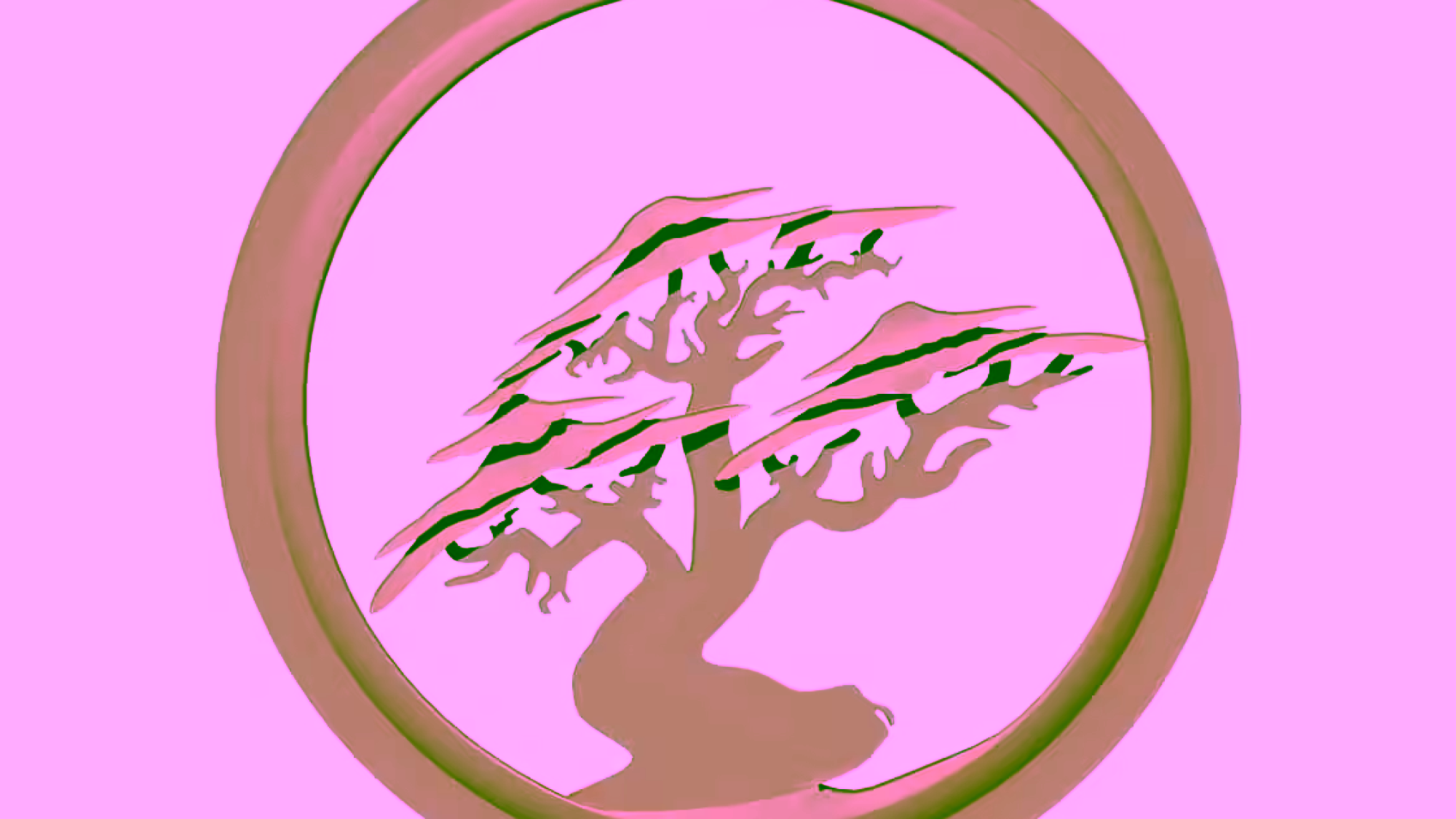 3D Circular wall art stl file free download A000683