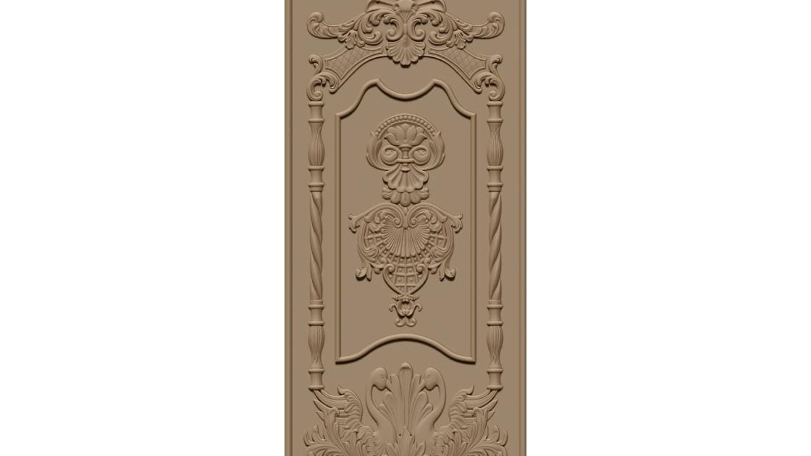 3D Door Design stl file free download A000684