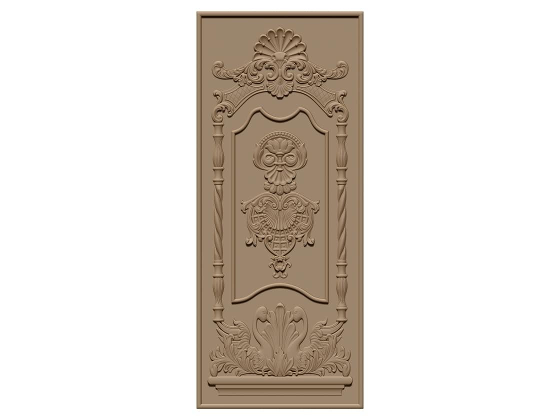 3D Door Design stl file free download A000684