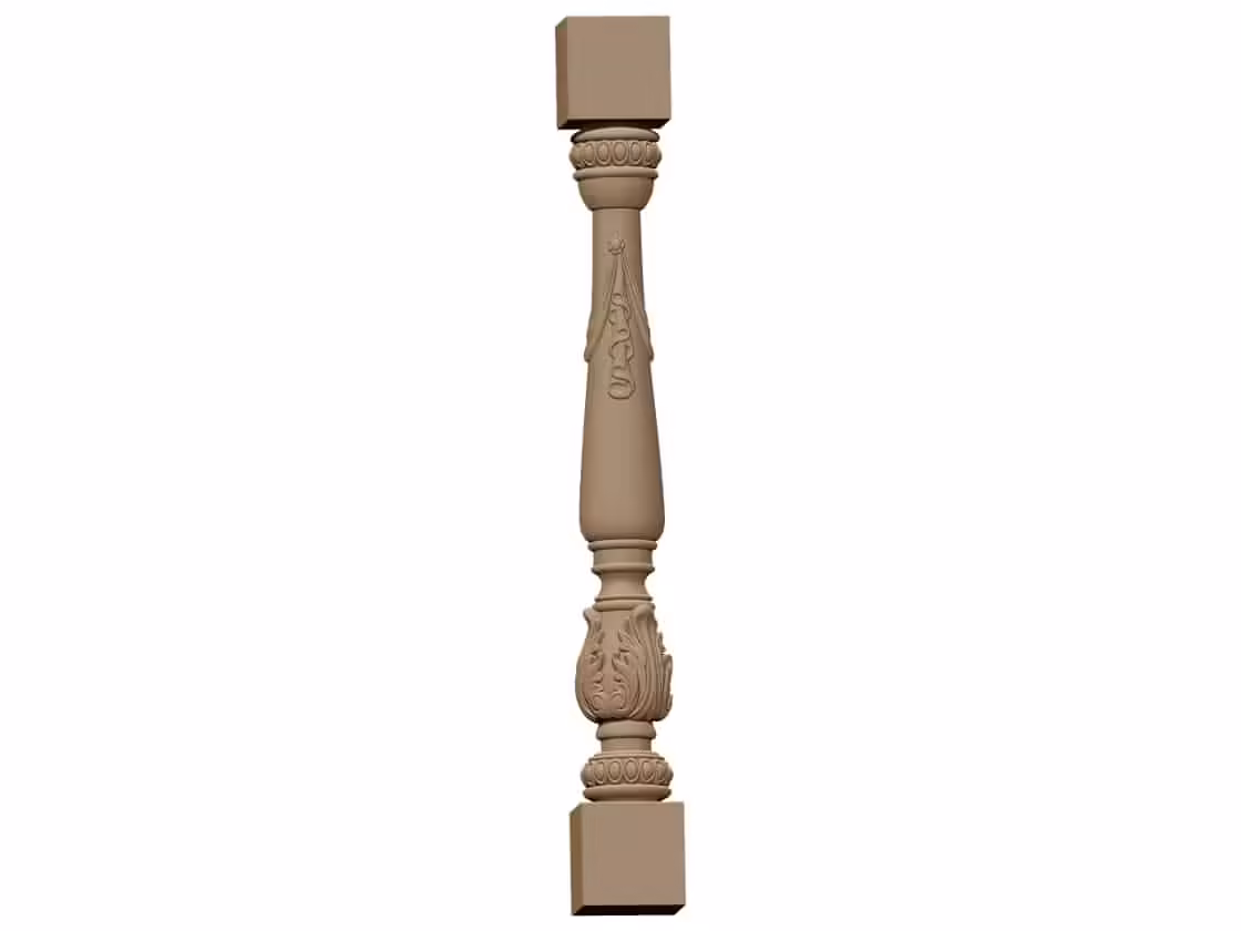 3D Table leg Design obj file free download A000691