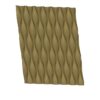 3D Wall Panel Design for cnc carving obj file