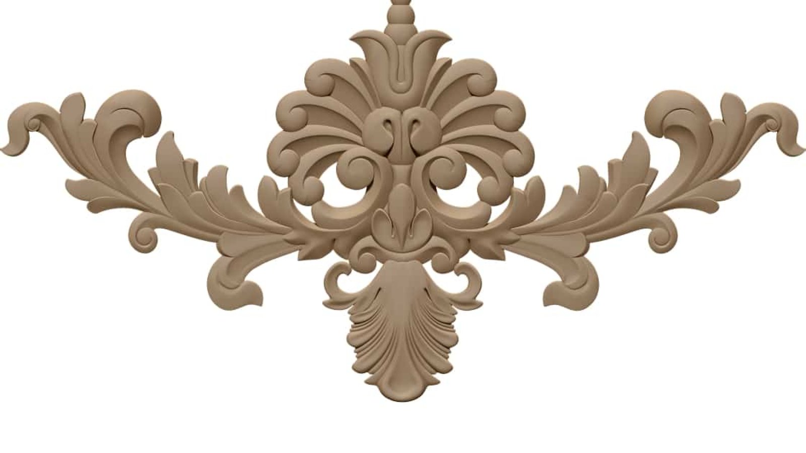 3D Wood Carving Design OBJ file free download A000702