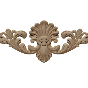 3D Wood Carving Design OBJ file free download A000704