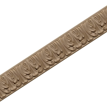 3D cornice border Design OBJ file free download A000713