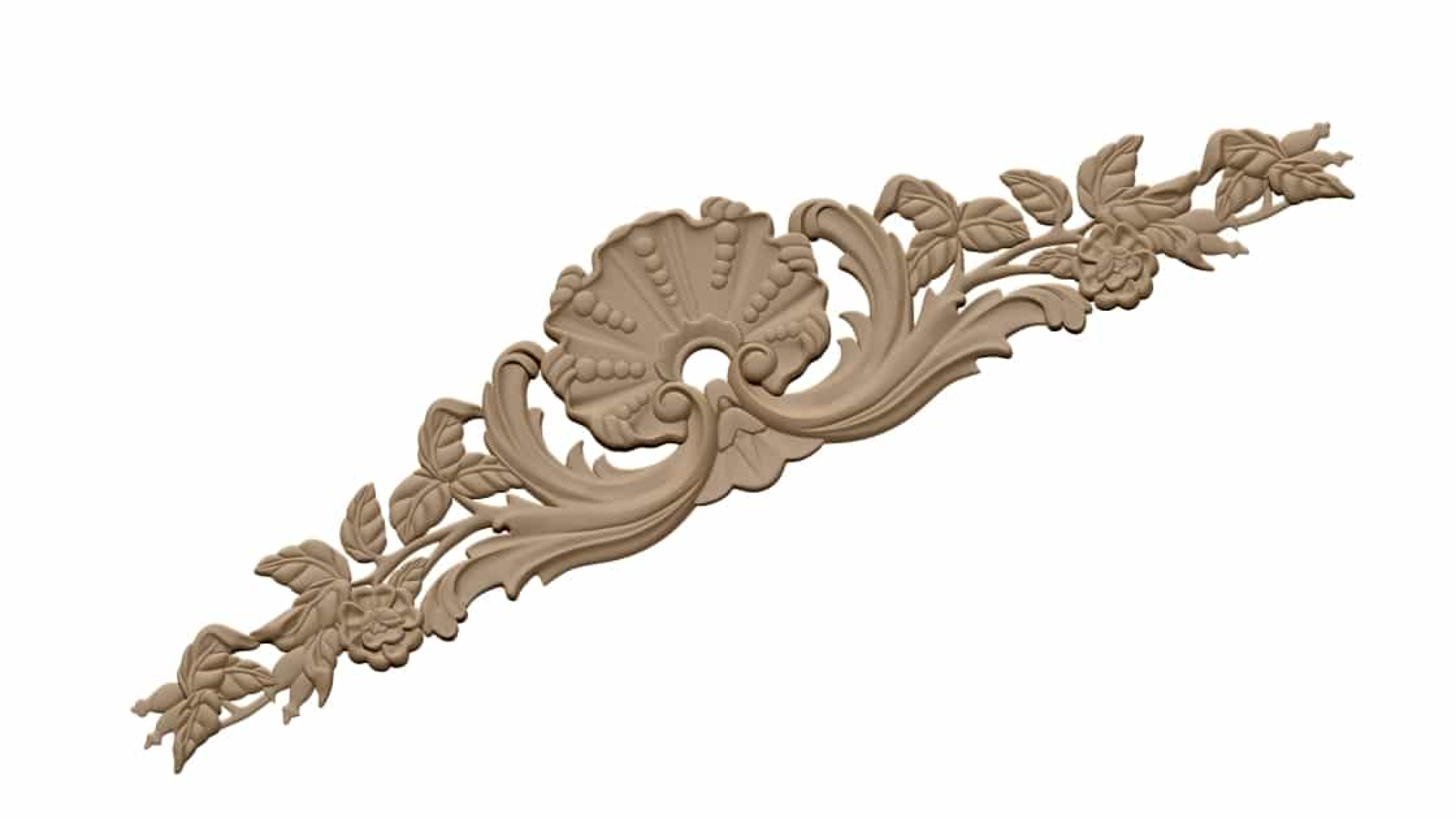3D Carving Design OBJ file free download A00073