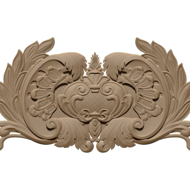3D Carving Design OBJ file free download A000744
