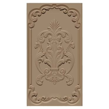 3D Carving Design OBJ file free download A000745