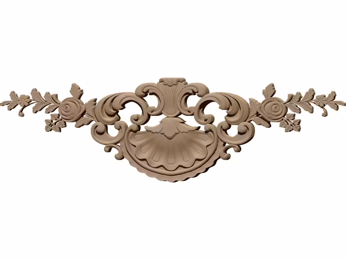 3D Carving Design OBJ file free download A000746