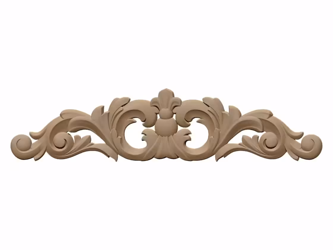 3D Carving Design OBJ file free download A000749