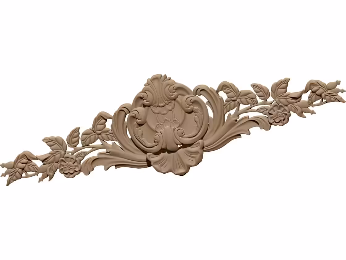 3D Carving Design OBJ file free download A000754