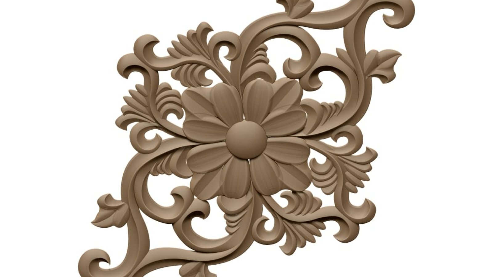 3D Carving Design OBJ file free download A000757