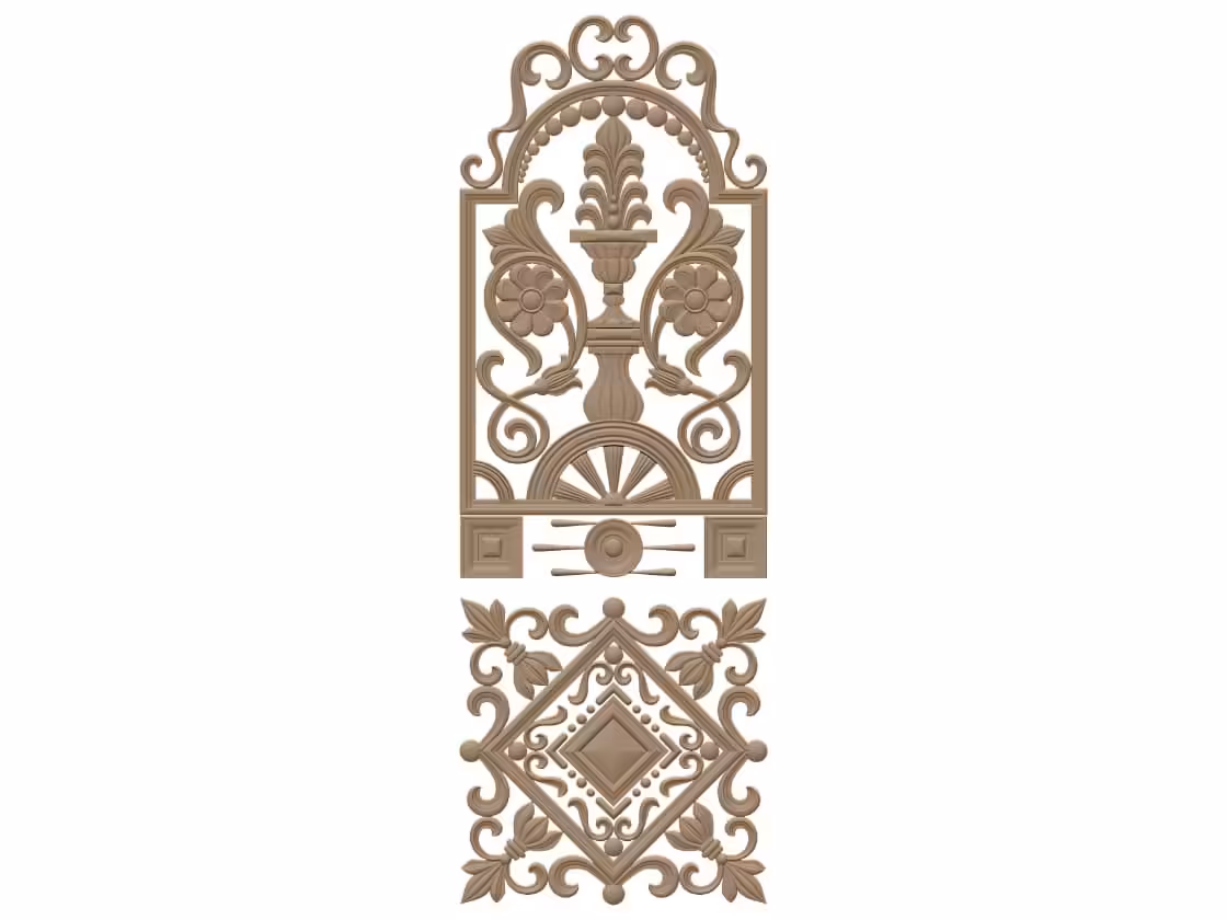 3D Door Design 3D OBJ file free download A000761