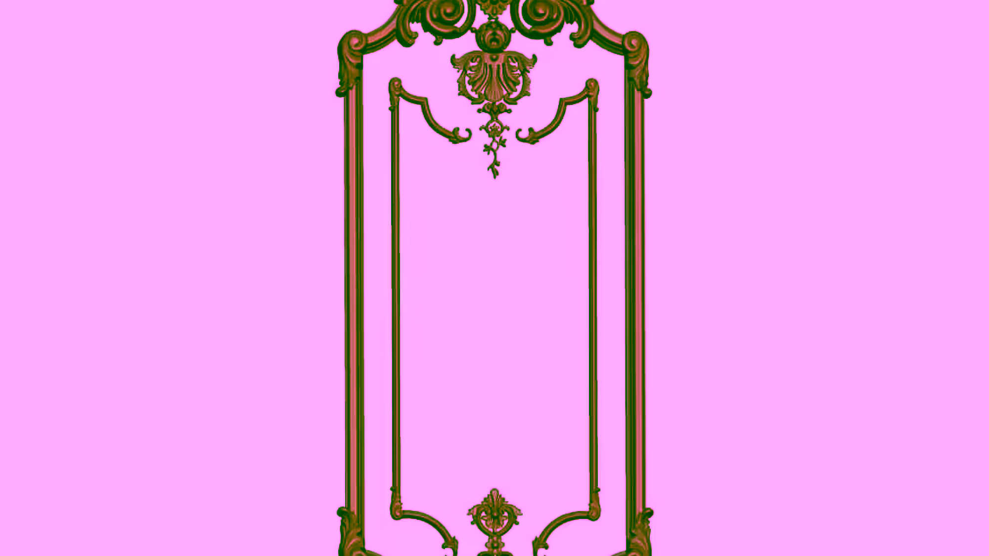 3D Door Design OBJ file free download A000767