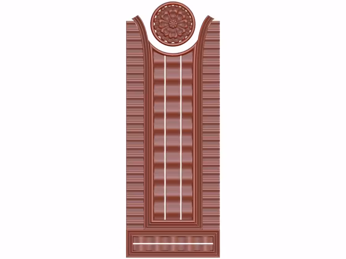 3D Door Design OBJ file free download A000770