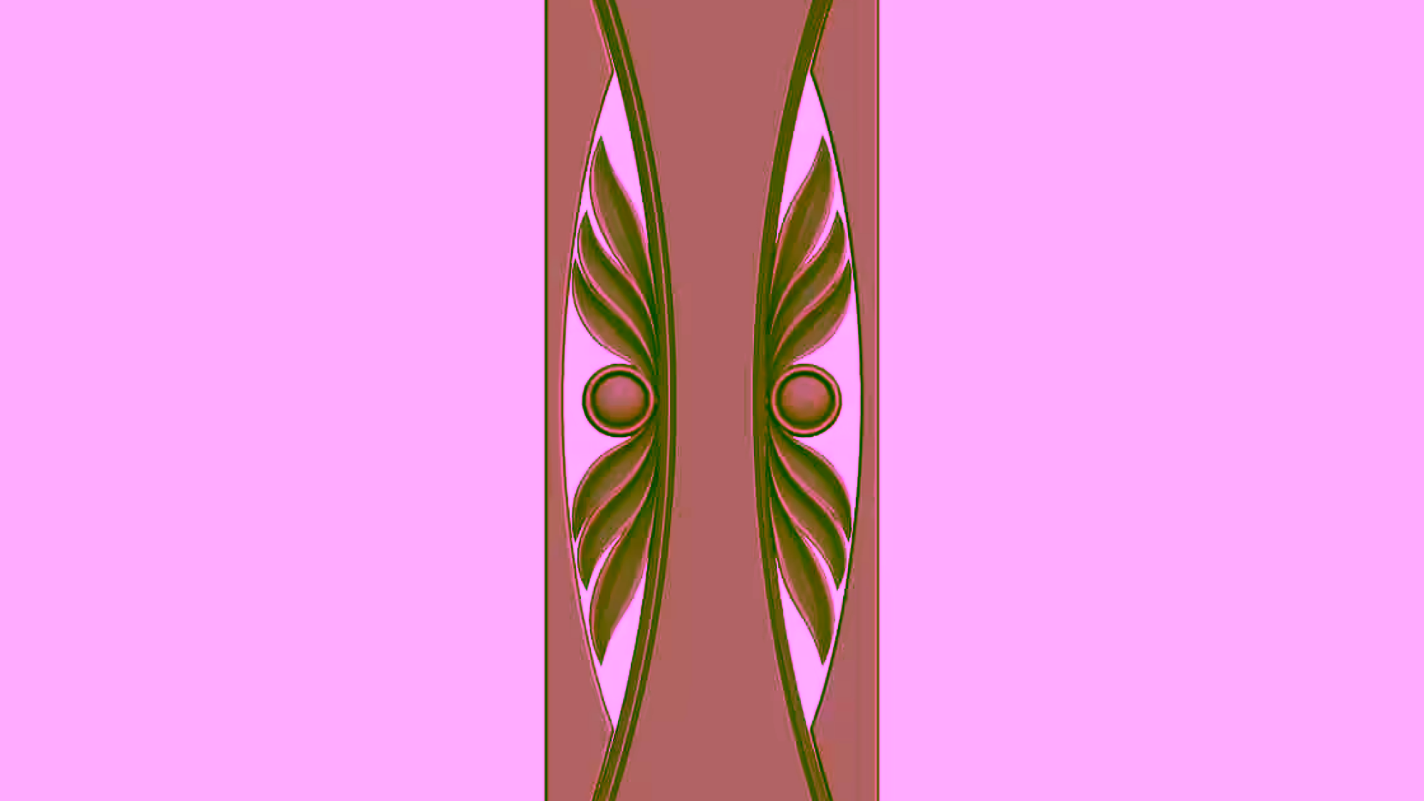 3D Door Design OBJ file free download A000780