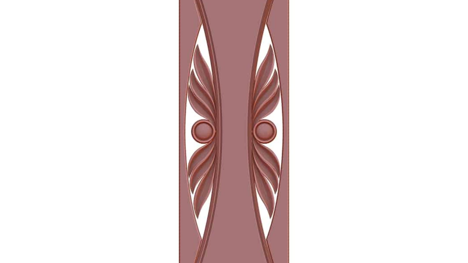 3D Door Design OBJ file free download A000780