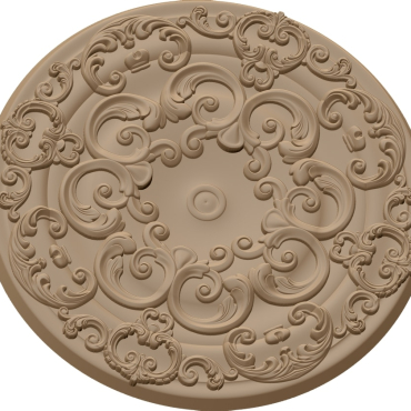 3D MandalaDesign OBJ file free download A000719