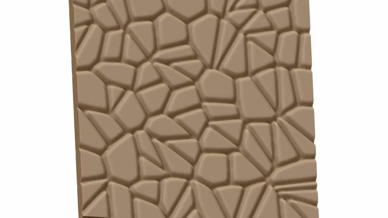 3D Stone pattern wall panel Design OBJ file free download A000715