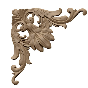 3D corner Design OBJ file free download A000731