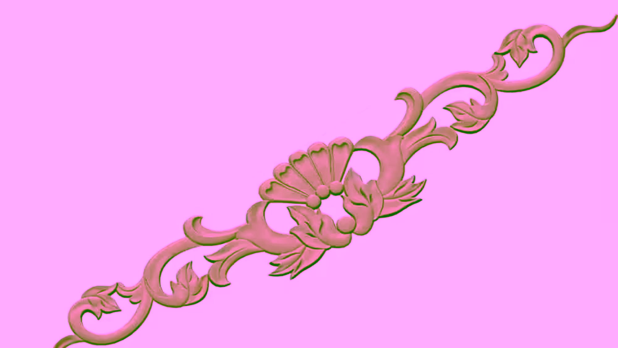 3D Design for CNC wood carving obj file free download A000842