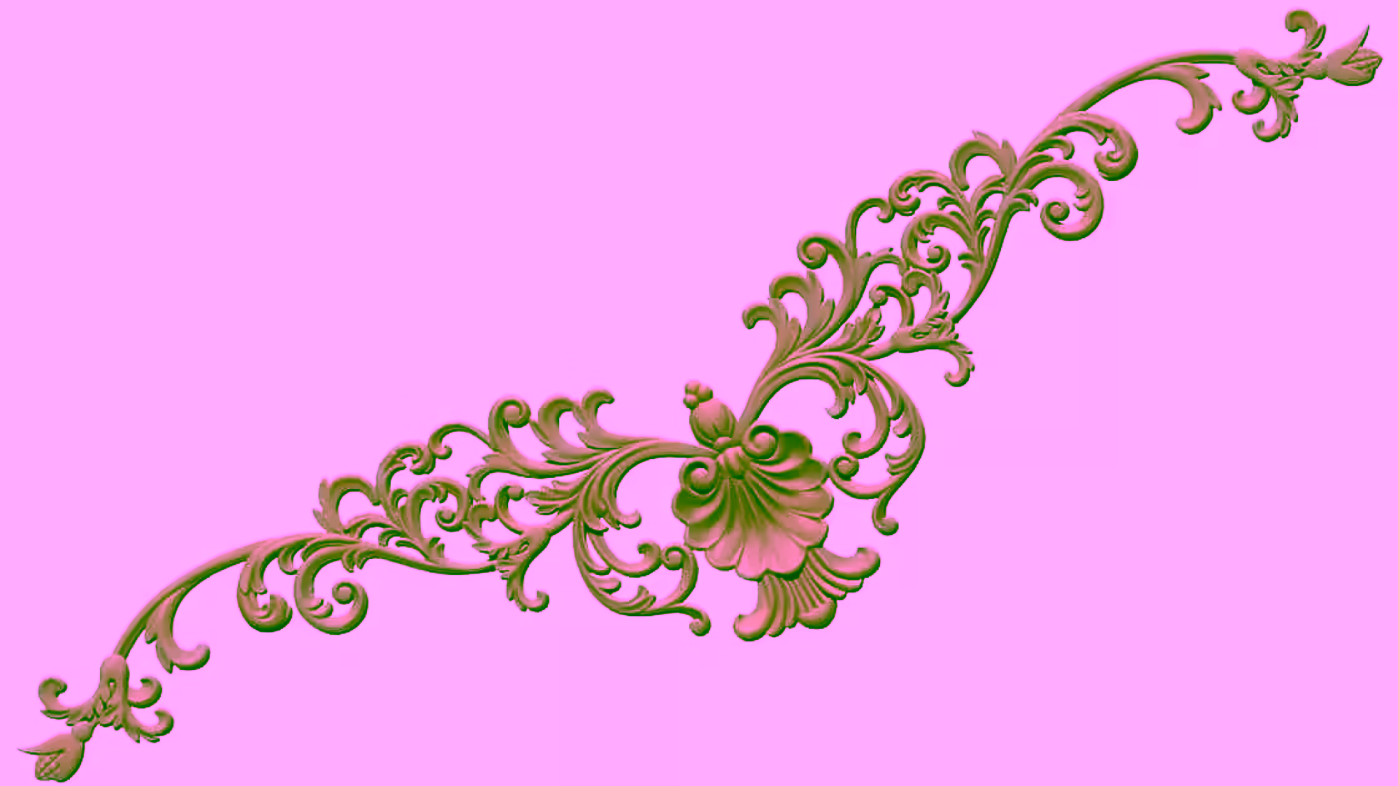 3D Design for cnc wood carving obj file free download A000839