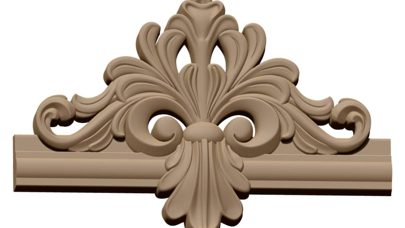 Frame center Design CNC wood carving obj file free download A000845