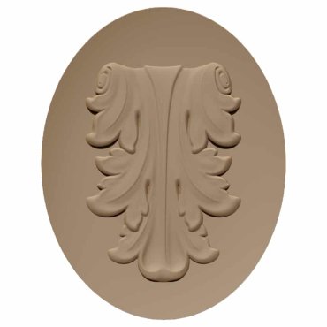 3D Wood Carving Design OBJ file free download A000871